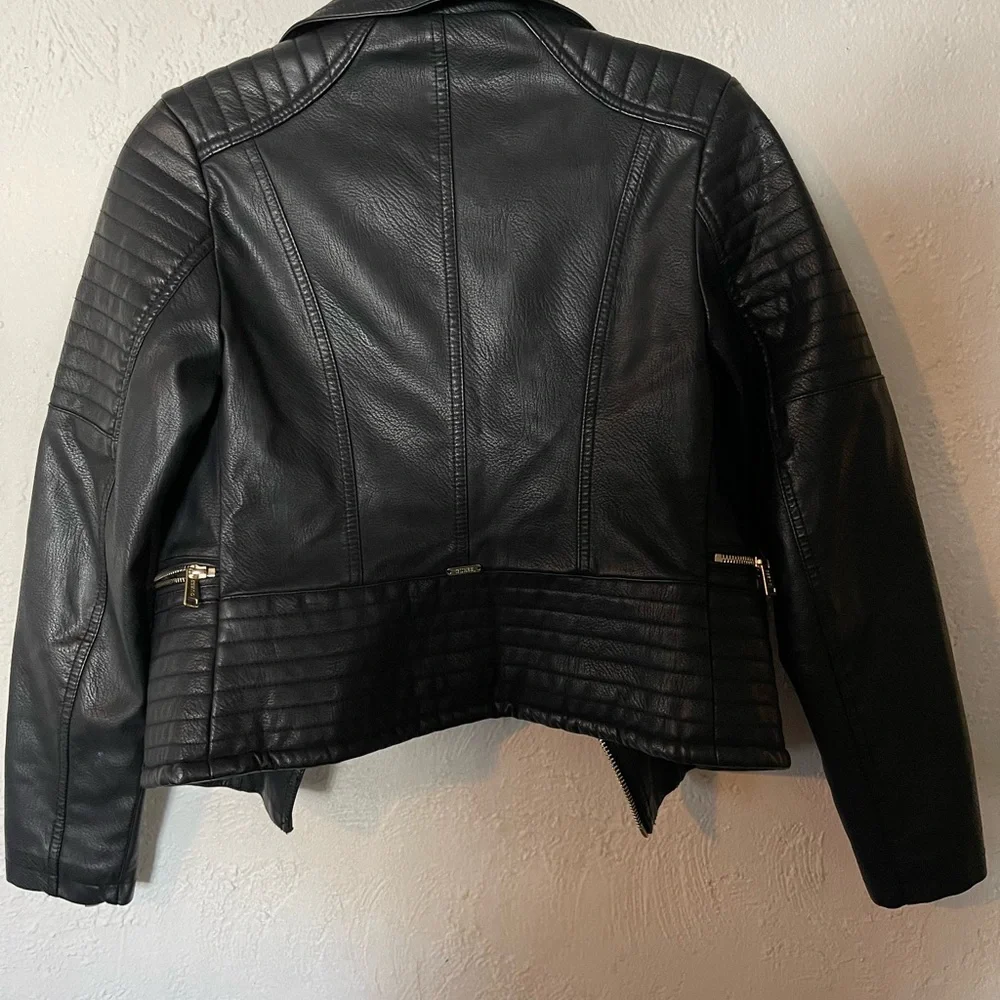 Guess Women's Quilted Black Jacket - Picture 5 of 7